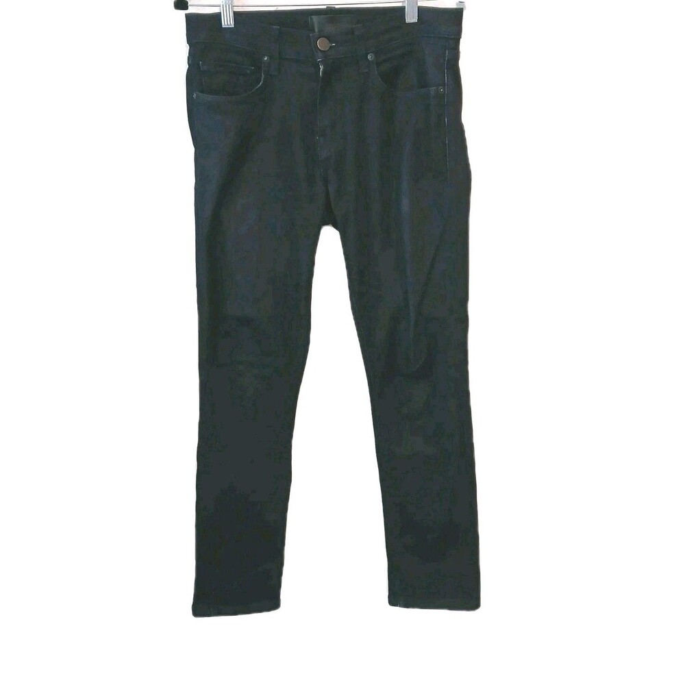 J‎ Brand Womens Tyler Straight Leg Jeans Dark Indigo Blue Cotton Size 30 30X29